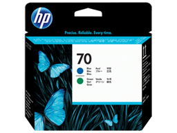 HP 70 Blue and Green DesignJet Printhead (C9408A)