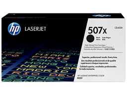 HP 507X High Yield Black Original LaserJet Toner Cartridge (CE400X)
