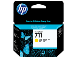 Hiển thị chi tiết cho HP 711 29-ml Yellow Ink Cartridge (CZ132A) HP 711 29-ml Yellow Ink Cartridge (CZ132A)